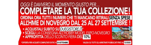 Promo arretrati Hobby Model Expo Novegro 2026 Promo arretrati Hobby Model Expo Novegro 2026